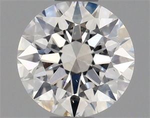 Picture of Natural Diamond 0.50 Carats, Round with Excellent Cut, E Color, SI1 Clarity and Certified by GIA