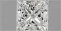 Natural Diamond 1.20 Carats, Princess with  Cut, H Color, VS1 Clarity and Certified by IGI