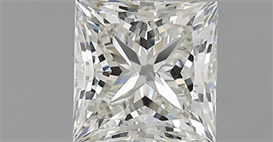 Picture of Natural Diamond 1.20 Carats, Princess with  Cut, H Color, VS1 Clarity and Certified by IGI