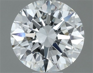 Foto Diamante Natural 0.50 quilates, Redondo , Color F, claridad VVS2 y certificado IGI de