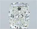 Natural Diamond 1.60 Carats, Cushion with  Cut, I Color, SI1 Clarity and Certified by GIA