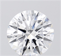 Lab Grown Diamond 5.05 Carats, Round with Ideal Cut, E Color, VVS1 Clarity and Certified by IGI