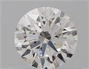 Natural Diamond 0.50 Carats, Round with Very Good Cut, F Color, VS2 Clarity and Certified by GIA