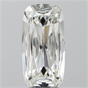 Diamante Natural 3.52 quilates, Del cojín , Color H, claridad VS2 y certificado GIA