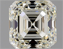 Natural Diamond 1.15 Carats, Asscher with  Cut, K Color, VVS2 Clarity and Certified by GIA
