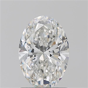 Picture of Natural Diamond 1.20 Carats, Oval with  Cut, G Color, VS2 Clarity and Certified by GIA
