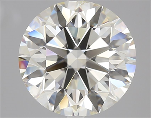 Picture of Natural Diamond 4.01 Carats, Round with Excellent Cut, I Color, SI1 Clarity and Certified by IGI