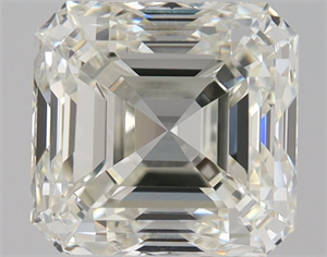 Foto Diamante Natural 1.20 quilates, Asscher , Color J, claridad VVS2 y certificado GIA de