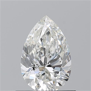 Picture of Natural Diamond 0.70 Carats, Pear with  Cut, H Color, VS1 Clarity and Certified by GIA