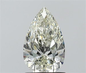 Foto Diamante Natural 1.01 quilates, De pera , Color J, claridad SI1 y certificado IGI de