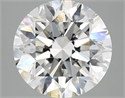 Lab Grown Diamond 4.01 Carats, Round with Excellent Cut, E Color, VS1 Clarity and Certified by IGI