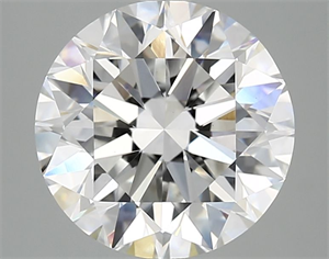 Picture of Lab Grown Diamond 4.01 Carats, Round with Excellent Cut, E Color, VS1 Clarity and Certified by IGI