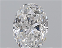 Diamante Natural 0.40 quilates, Ovalado , Color D, claridad VS2 y certificado GIA