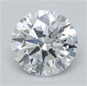 Del inventario de diamantes de laboratorio, 1.17 quilates, Redondo , Color D, claridad VVS2 y certificado IGI