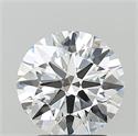 Del inventario de diamantes de laboratorio, 2.52 quilates, Redondo , Color F, claridad VVS2 y certificado IGI