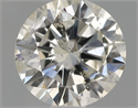 Natural Diamond 0.70 Carats, Round with Very Good Cut, H Color, I1 Clarity and Certified by IGI