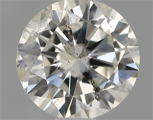 Picture of Natural Diamond 0.70 Carats, Round with Very Good Cut, H Color, I1 Clarity and Certified by IGI