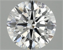Del inventario de diamantes de laboratorio, 2.08 quilates, Redondo , Color E, claridad VS1 y certificado IGI