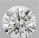 Del inventario de diamantes de laboratorio, 2.70 quilates, Redondo , Color F, claridad VVS2 y certificado IGI