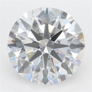 Picture of Lab Grown Diamond 5.00 Carats, Round with Excellent Cut, D Color, VVS1 Clarity and Certified by GIA