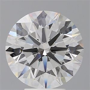 Picture of Lab Grown Diamond 5.53 Carats, Round with Ideal Cut, E Color, VVS2 Clarity and Certified by IGI