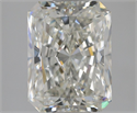 Natural Diamond 2.01 Carats, Radiant with  Cut, H Color, VVS2 Clarity and Certified by GIA