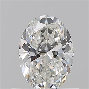 Picture of Natural Diamond 0.51 Carats, Oval with  Cut, G Color, VVS1 Clarity and Certified by GIA