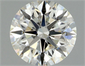 Diamante Natural 0.81 quilates, Redondo , Color J, claridad VVS2 y certificado GIA