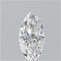 Natural Diamond 0.51 Carats, Marquise with  Cut, G Color, SI1 Clarity and Certified by GIA