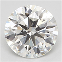 Natural Diamond 0.81 Carats, Round with Excellent Cut, H Color, VVS2 Clarity and Certified by GIA