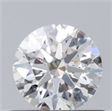 Natural Diamond 0.60 Carats, Round with Very Good Cut, E Color, SI1 Clarity and Certified by GIA