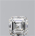 Diamante Natural 1.01 quilates, Asscher , Color G, claridad VS1 y certificado GIA