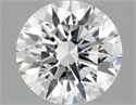 Lab Grown Diamond 2.53 Carats, Round with Ideal Cut, D Color, VVS2 Clarity and Certified by IGI
