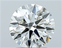 Diamante Natural 1.80 quilates, Redondo , Color H, claridad VVS2 y certificado IGI