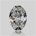 Natural Diamond 0.30 Carats, Oval with  Cut, G Color, VS1 Clarity and Certified by GIA
