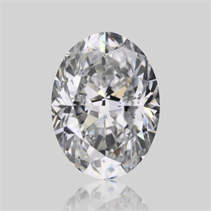 Picture of Natural Diamond 1.01 Carats, Oval with  Cut, D Color, SI2 Clarity and Certified by GIA