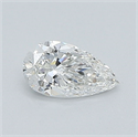 Diamante Natural 0.30 quilates, De pera , Color G, claridad VS2 y certificado GIA
