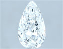 Natural Diamond 1.07 Carats, Pear with  Cut, E Color, VVS2 Clarity and Certified by GIA