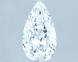 Picture of Natural Diamond 1.07 Carats, Pear with  Cut, E Color, VVS2 Clarity and Certified by GIA