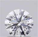 Lab Grown Diamond 1.07 Carats, Round with Excellent Cut, E Color, VS1 Clarity and Certified by IGI