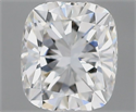 Natural Diamond 0.51 Carats, Cushion with  Cut, H Color, VVS2 Clarity and Certified by GIA