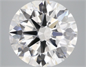 Lab Grown Diamond 5.55 Carats, Round with Ideal Cut, E Color, VS2 Clarity and Certified by IGI
