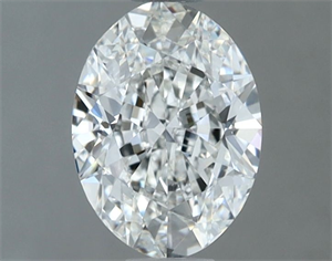 Picture of Natural Diamond 1.00 Carats, Oval with  Cut, G Color, VVS2 Clarity and Certified by GIA
