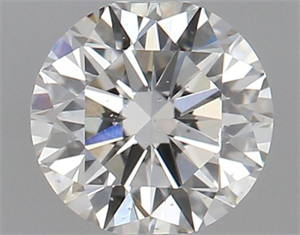 Foto Diamante Natural 0.40 quilates, Redondo , Color K, claridad SI1 y certificado GIA de