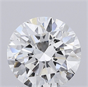 Lab Grown Diamond 1.54 Carats, Round with Ideal Cut, E Color, VS1 Clarity and Certified by IGI