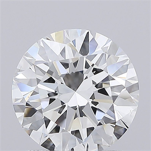 Picture of Lab Grown Diamond 1.54 Carats, Round with Ideal Cut, E Color, VS1 Clarity and Certified by IGI