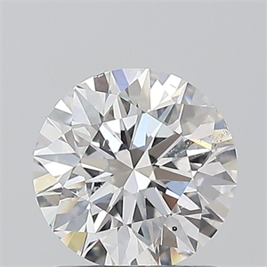 Picture of Natural Diamond 1.04 Carats, Round with Excellent Cut, E Color, SI2 Clarity and Certified by GIA