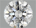 Del inventario de diamantes de laboratorio, 1.53 quilates, Redondo , Color F, claridad VVS2 y certificado IGI