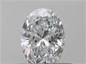 Diamante Natural 0.30 quilates, Ovalado , Color F, claridad SI1 y certificado GIA