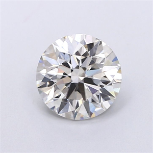 Picture of Lab Grown Diamond 1.28 Carats, Round with Excellent Cut, G Color, VVS2 Clarity and Certified by IGI